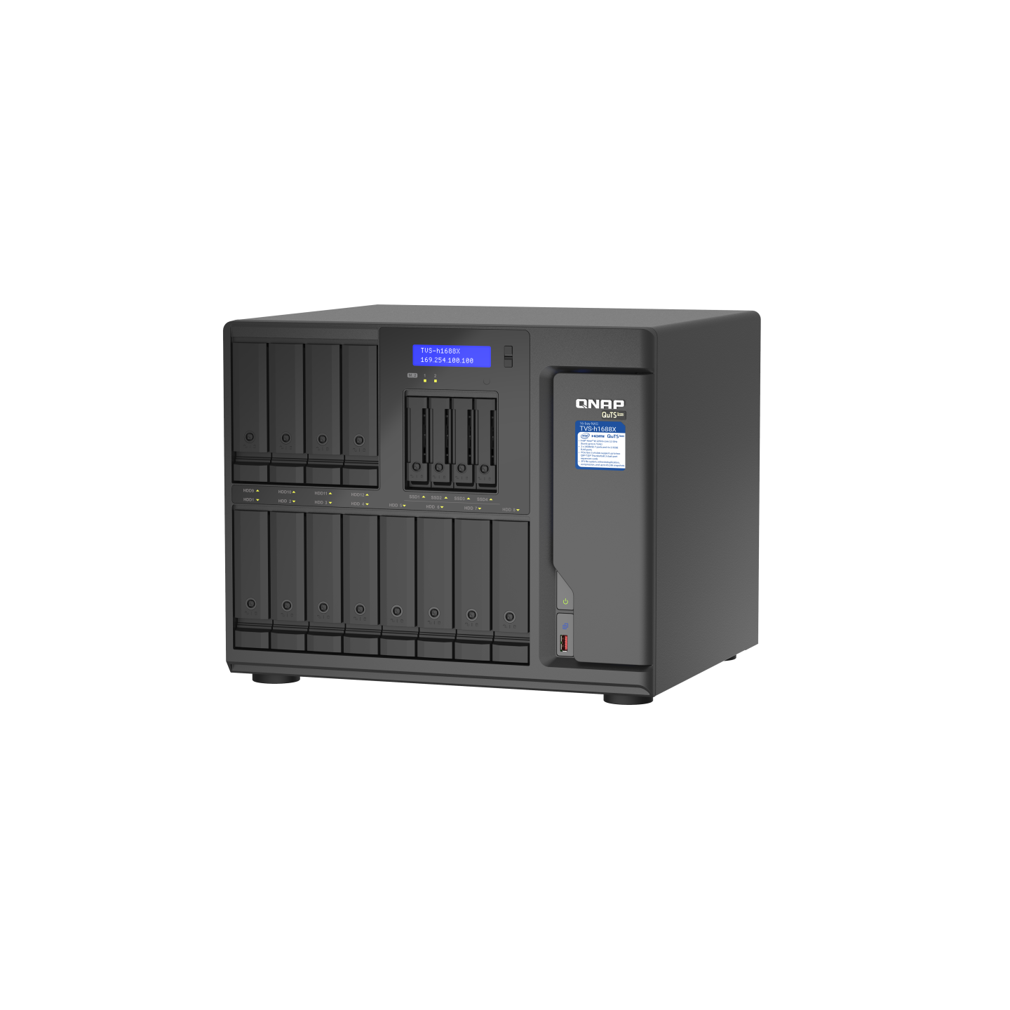 QNAP TVS-h1688X-W1250-32G