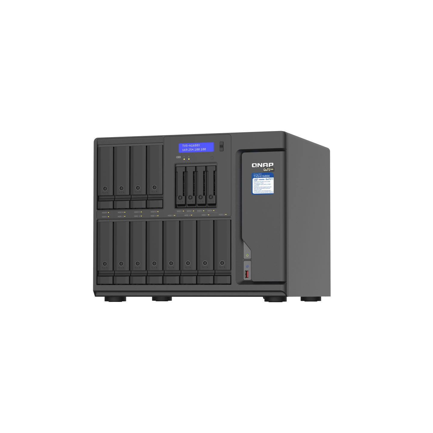 QNAP TVS-h1688X-W1250-32G
