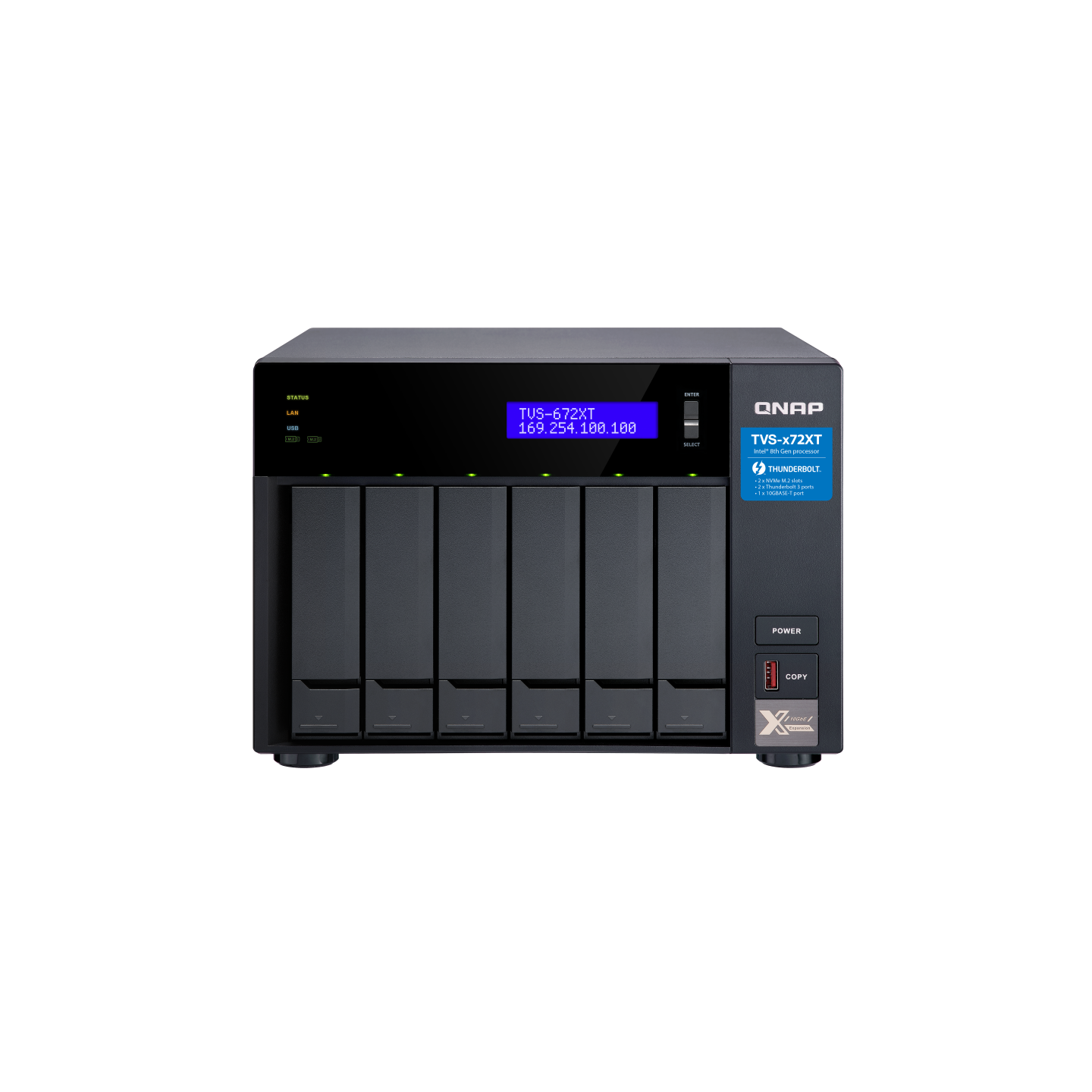 QNAP TVS-672XT-i3-8G