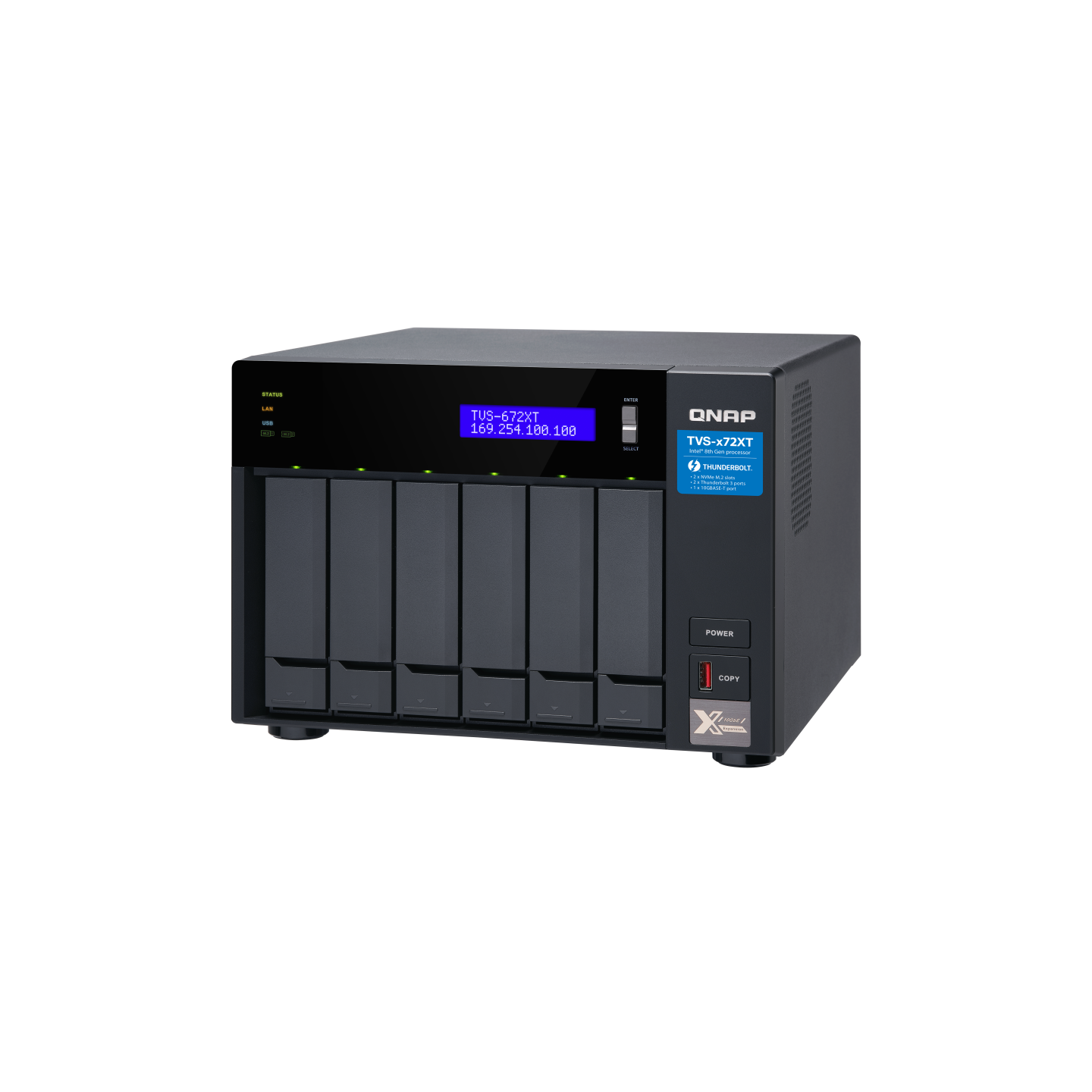 QNAP TVS-672XT-i3-8G