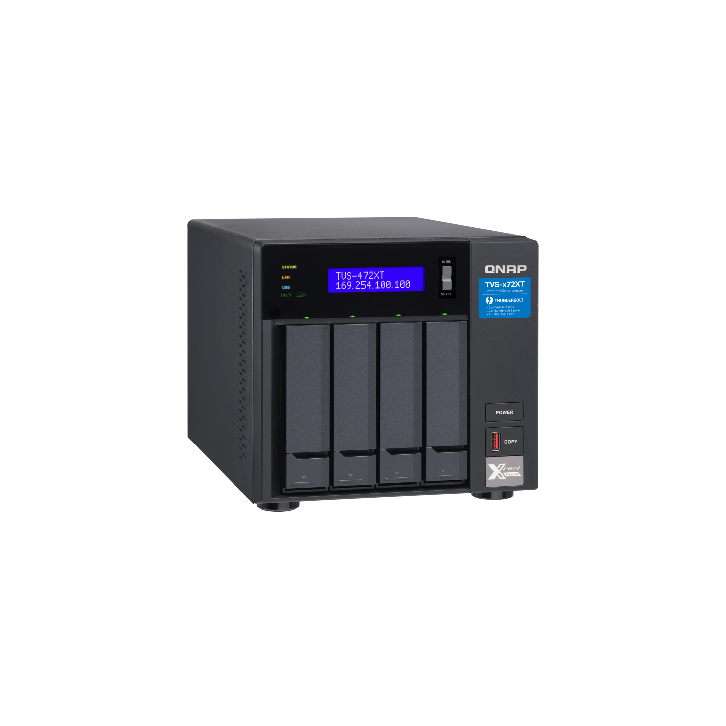 QNAP TVS-472XT-i5-4G (Legacy)