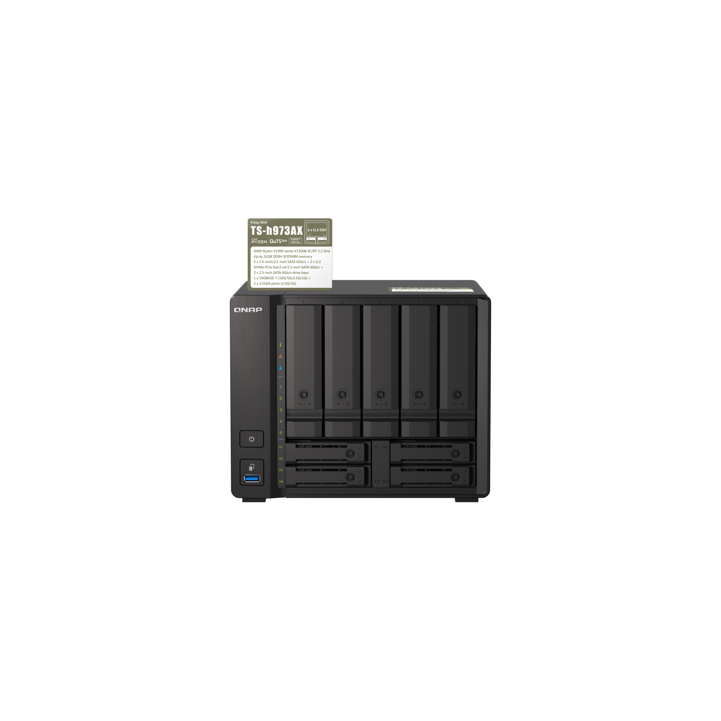QNAP TS-h973AX-8G