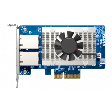 Dual-port, 5-speed 10 GbE (RJ45) network expansion card