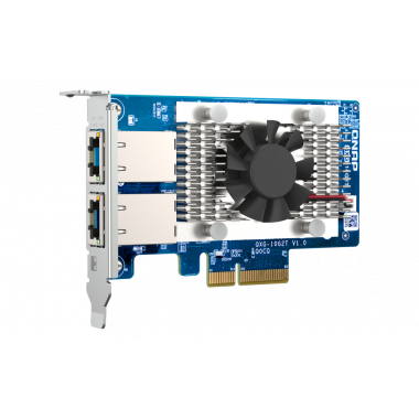 Dual-port, 5-speed 10 GbE (RJ45) network expansion card