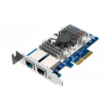 Dual-port, 5-speed 10 GbE (RJ45) network expansion card