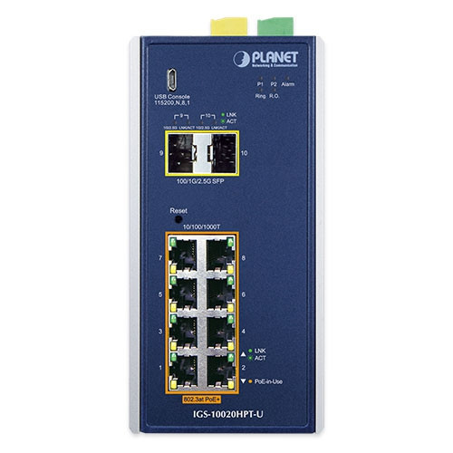 PLANET IGS-10020HPT-U