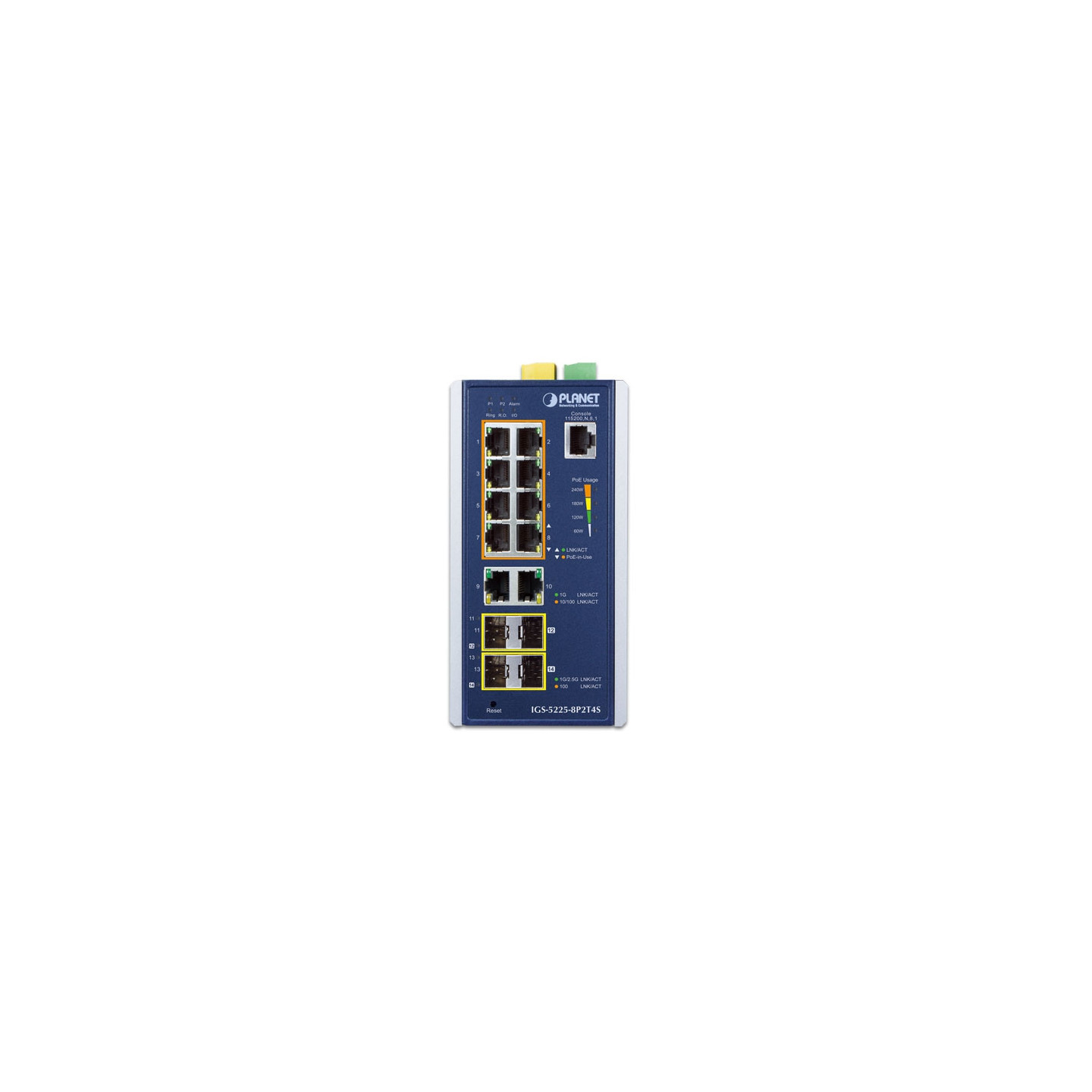 PLANET IGS-5225-8P2T4S