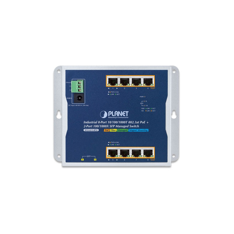 PLANET WGS-4215-8P2S