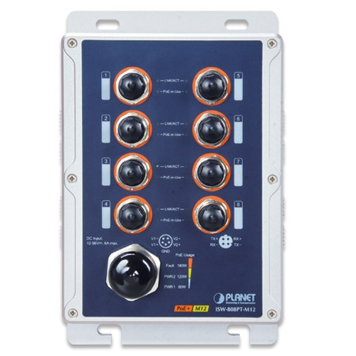 PLANET ISW-808PT-M12