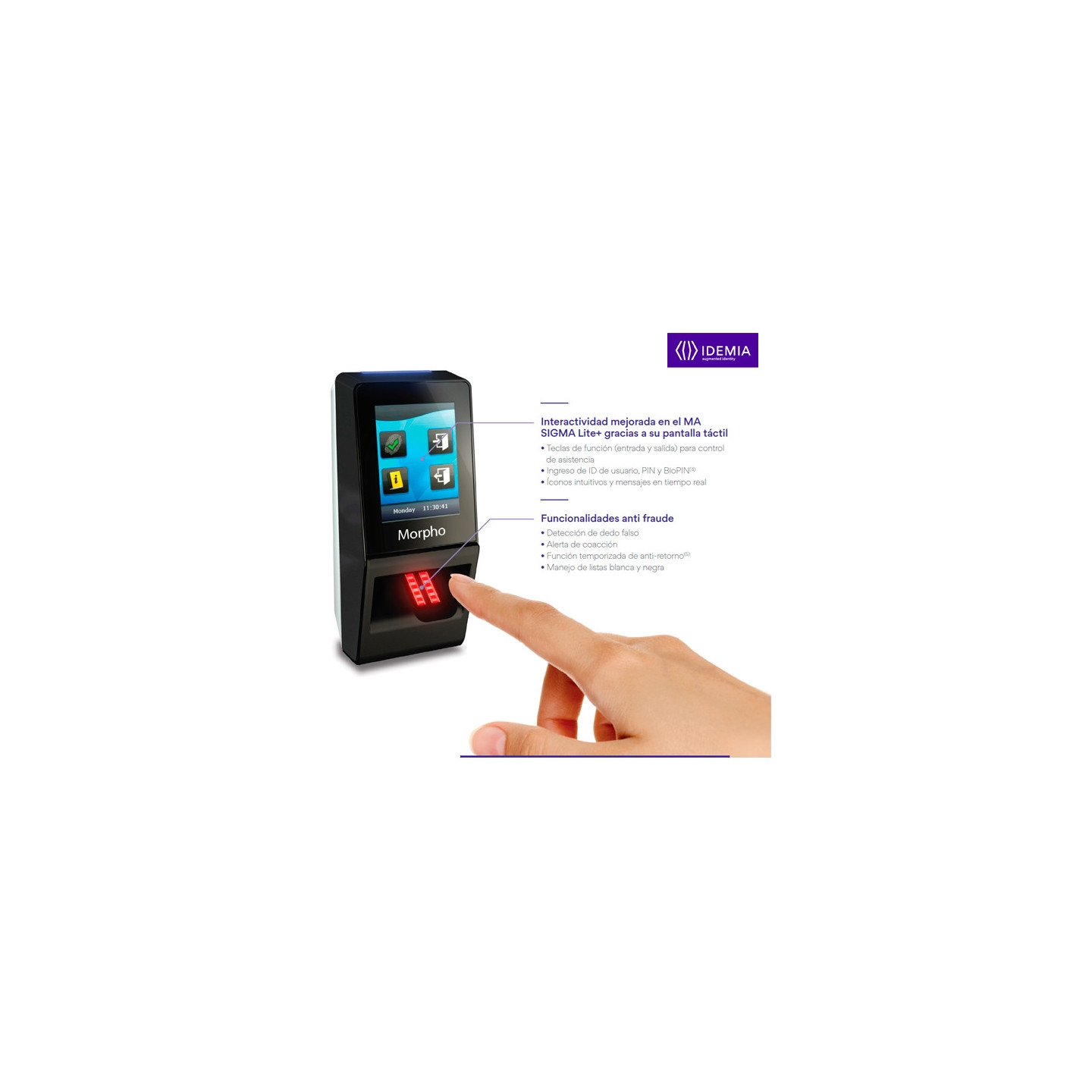 IDEMIA MorphoAccess Sigma Lite + (plus) iClass