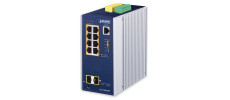 Switch PoE Gigabit Administrable L2+ DIN-rail