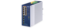 Switch PoE Gigabit Administrable L2/L4 DIN-rail