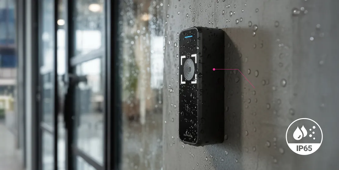 Diseño robusto IP65 para todo clima.